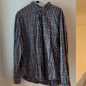 J Crew Factory Men’s XL Plaid Shirt